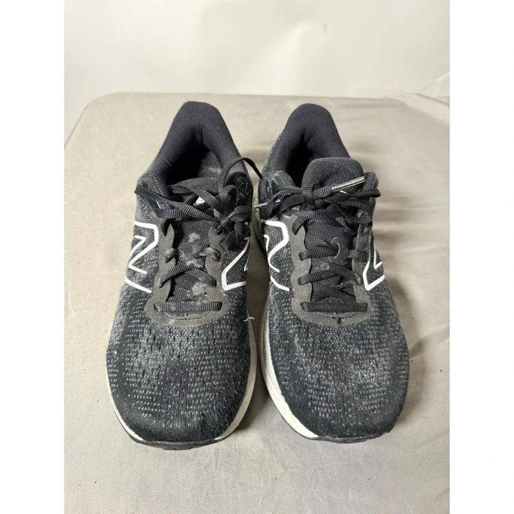 New Balance Fresh Foam X 880v12 Black White Running Shoes Womens 9 Wide